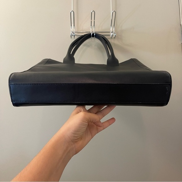 BCBGMAXAZRIA Cleo Tote Bag cow Leather in black laptop bag - Picture 7 of 10